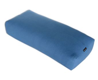 Rectangular Yoga Bolster - Blue