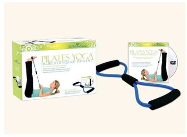 Pilates Yoga Figure 8 Fitness Kit W/Dvd
