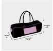 Black/Pink (9.5"H X 6"W X 25.5"L)