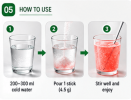Zero Fat Electrolyte Powder 15 Single Serve Sticks, No Artificial Color & Preservatives Dietary Supplement