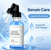 Copper Peptides Facial Serum Infused with Hyaluronic Acid, Daily Collagen Boost Skin Care Essence