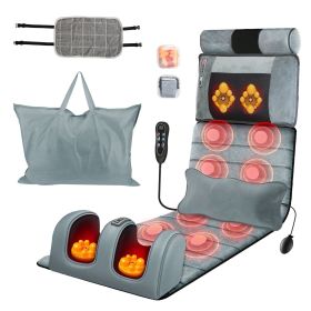 Full Body Electric Massage Mat Heating Vibration Massage Chair or Mattress Pad