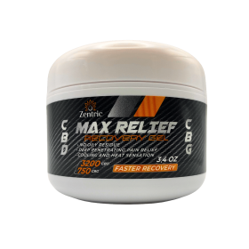 Max Relief Recovery Gel Jar