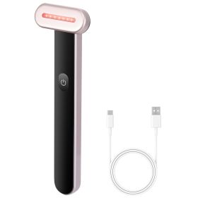 Red Light Therapy Wand for Face, 7-Color LED Facial Wand Red Light Therapy Device with Heatig Therapy| Microcurrent Vibrating Massage