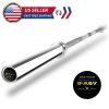 Barbell Bar Plates 7.2Ft Solid Iron Fitness Weightlifting