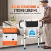 Bed Rails for Elderly Adults, 180° Foldable Bed Assist Rails for Seniors, 450LBS Loading Bed Side Rails Bed Cane with 4-Level Adjustable Handle