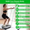 Home Use Vibration Exercise Platform for Lymphatic Drainage & Muscle Pain Relief, High Efficient Fat Burning Vibration Machine for Beginner & Advanced
