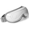 Eye Massager with Heat, Heated Eye Massage Mask with 5 Modes and Bluetooth Music, 180° Foldable Eye Care Massager for Migraines, Eye Strain