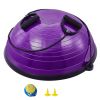 Half Exercise Ball Trainer, 23 inch Balance Ball Trainer, 660lbs Stability Ball, Yoga Ball with Resistance Bands & Foot Pump
