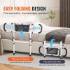Bed Rails for Elderly Adults, 180° Foldable Bed Assist Rails for Seniors, 450LBS Loading Bed Side Rails Bed Cane with 4-Level Adjustable Handle