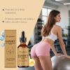 Hip Firming Body Care Serum Drops, Natural Plant Extract Hydrating Massage Liquid for Hip Skin