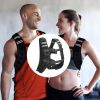 12 lbs Weight Vest with Reflective Stripe for Strength Training/Running/Fitness