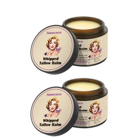 Amococo Whipped Tallow Balm Deep Hydration & Soothing Natural Beauty Cream For Face, Body Lips Universal S (Option: 240g)
