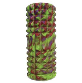 Lactic Release Foam Roller (Material: EVA, Color: Green Tie-Dye)