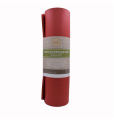 NBR Premium Eco Exercise Mat (Material: Nitrile Butadiene rubber, Color: Red)