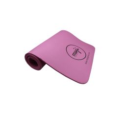 NBR Premium Eco Exercise Mat (Material: Nitrile Butadiene rubber, Color: Pink)