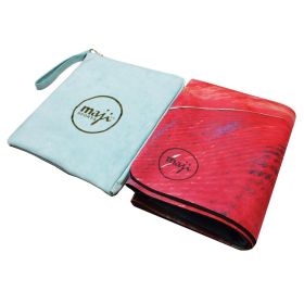 Suede & Natural Rubber Travel Yoga Mat (Material: Microfiber, Natural Fiber, Color: US Flag)