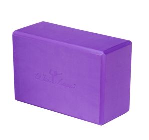 4-Inch Block - Blue (4"H X 6"W X 9"L) (Color: Purple)