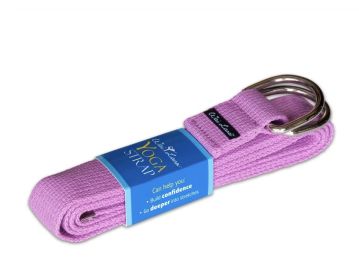 6Ft Yoga Strap (Color: Lilac)