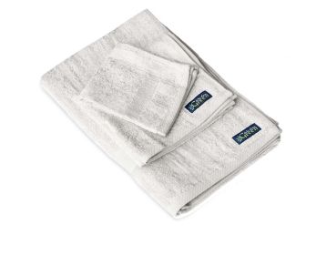 Bamboo Towel Set (All 3 Sizes) (Color: White)