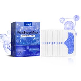 Hoygi Forehead Mask, Smooth Fine Lines On Your Forehead (Option: 10pcs-110g-3.35*1.26*6.5inch)