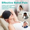 360° Massage Migraine Relief Hat Stress Relief Eye Mask Gel Hot Cold Therapy Headache Pain Relief Cap  Ice Head Wrap for Headache and Puffy Eyes