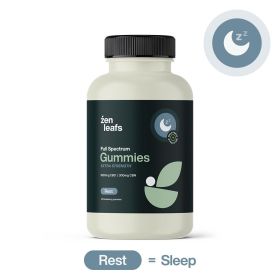 Full Spectrum CBD + CBN Gummies for Sleep (Benefit: Rest, Dosages: 1800mg)