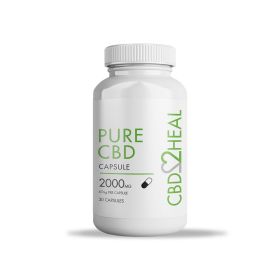 Pure CBD Isolate Capsules (CBD2HEAL) (Dosages: 2000mg)