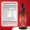 WINYEL Cayenne Pepper Drops Herbal Supplement, Hawthorn Berry, Vitamin D3 K2, Beet Root, Ceylon Cinnamon, Turmeric & Berberine Extract, 60ML