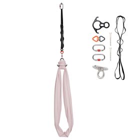 Aerial Yoga Hammock, 300 lbs Load Aerial Silk, Yoga Swing with Nylon Fabric, PE Zipper Bag for Parent-Child Interaction (Yards: 6)