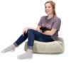 Jaxx Brio Large DÃ©cor Floor Pillow / Meditation Yoga Cushion, Plush Microvelvet