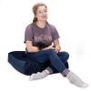 Jaxx Brio Large DÃ©cor Floor Pillow / Meditation Yoga Cushion, Plush Microvelvet