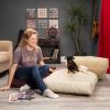 Jaxx Brio Large DÃ©cor Floor Pillow / Meditation Yoga Cushion, Plush Microvelvet