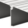 Door Threshold Ramp, Aluminum Alloy Threshold Ramp Rated 800 lbs Load Capacity, Handicap Ramps for Home Steps for Wheelchair, Scooters